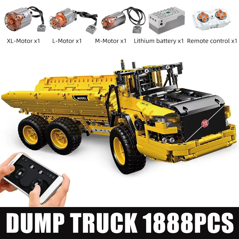 Technic Remote Control Dump Truck