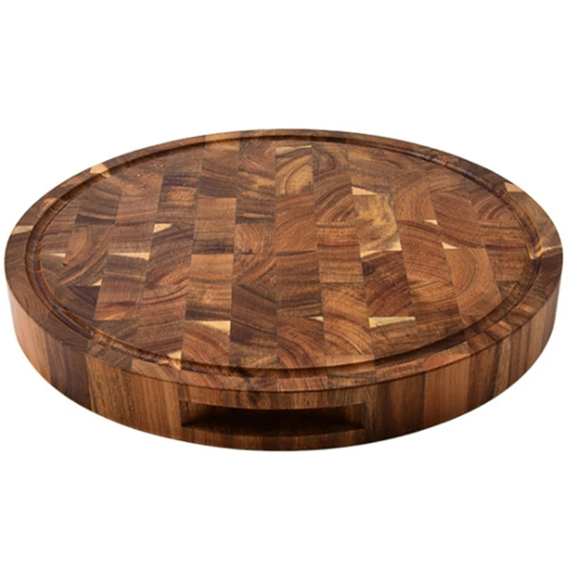 Round Acacia Cutting Board