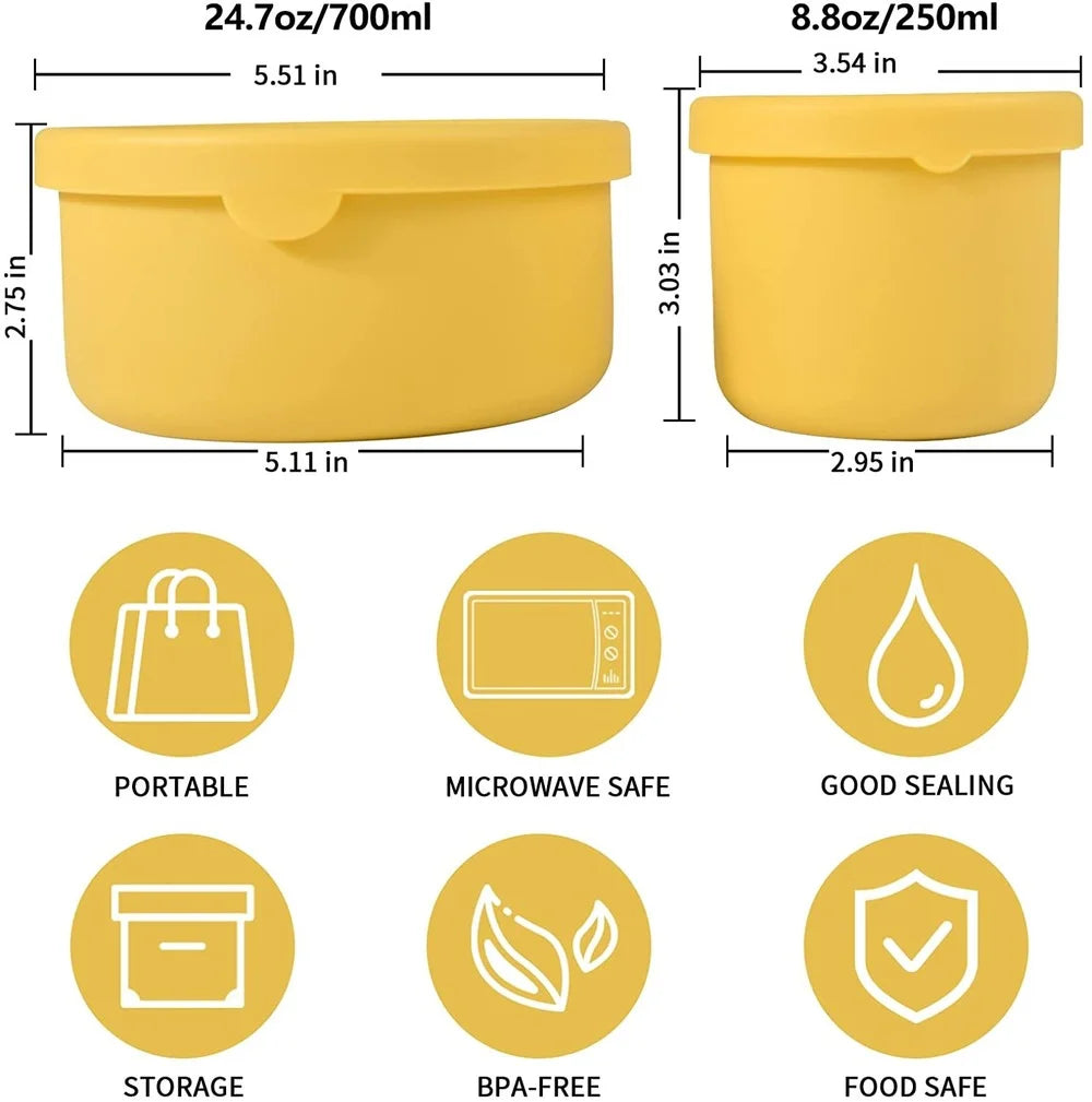 Silicone Containers