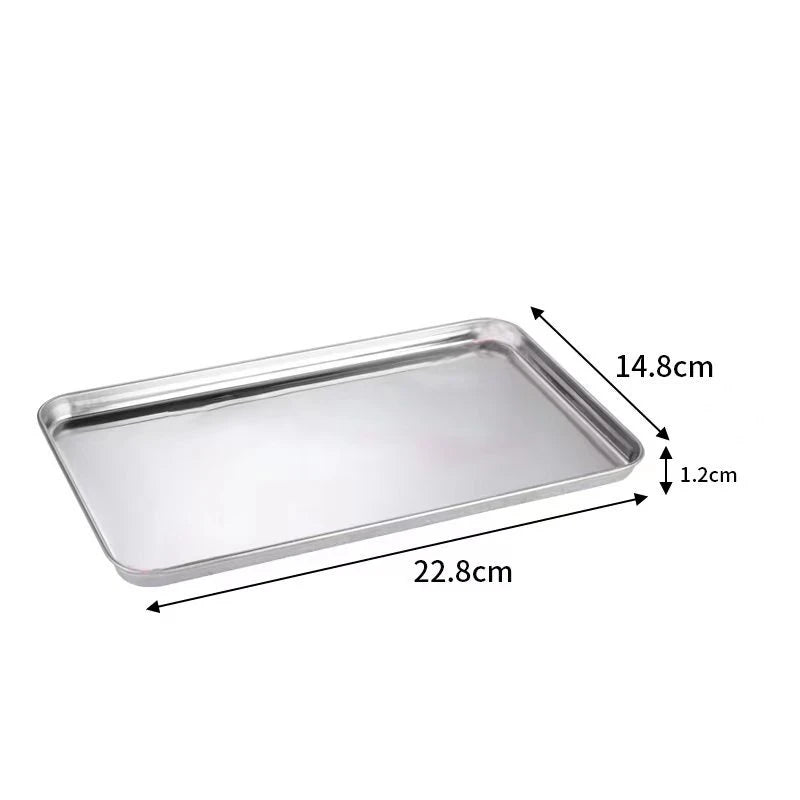 Rectangle Stainless Steel Tray