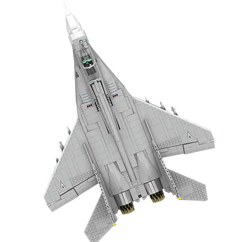 Building Blocks Military Model MIG-29 Fighter Jet