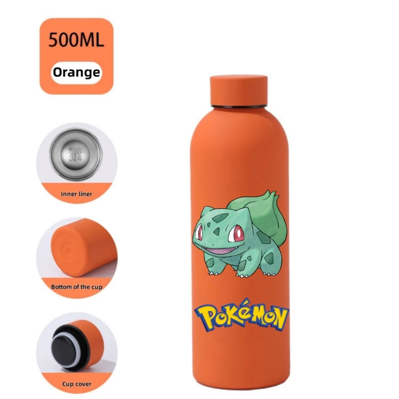 Insulated Pokemon Bottle 500ML