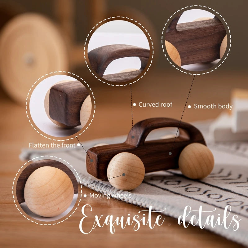 Beech Wood Car Set