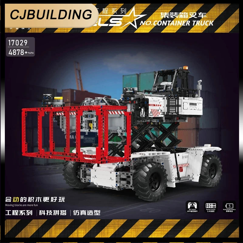 Container Truck Building Model Set