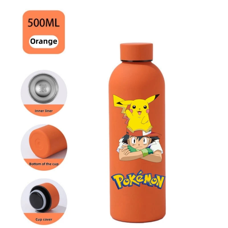 Insulated Pokemon Bottle 500ML