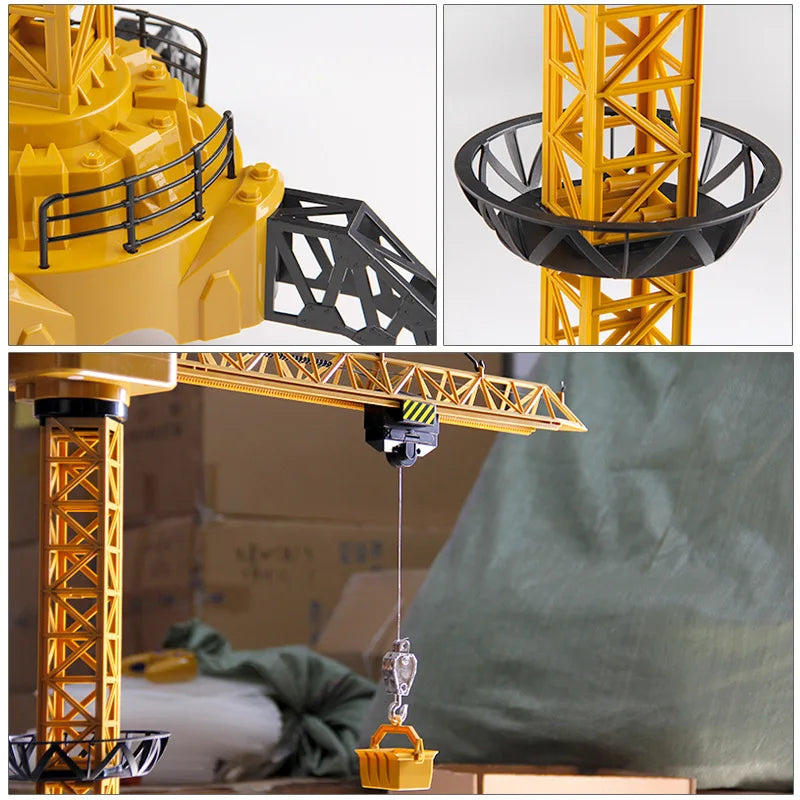 128CM Remote Control Excavator Tower Crane