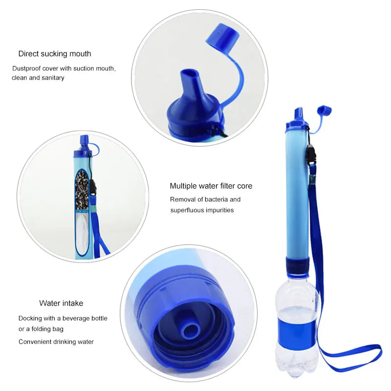 Water Purifying Straw