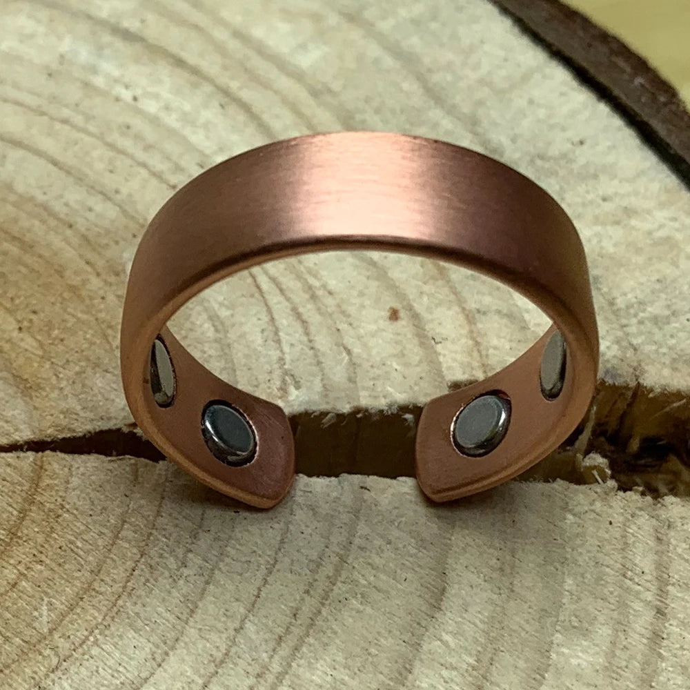 Unisex Copper Ring-Magnetic