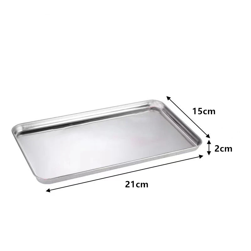 Rectangle Stainless Steel Tray