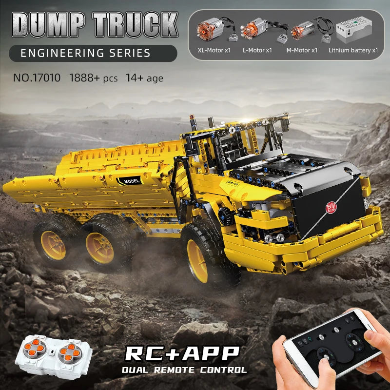 Technic Remote Control Dump Truck