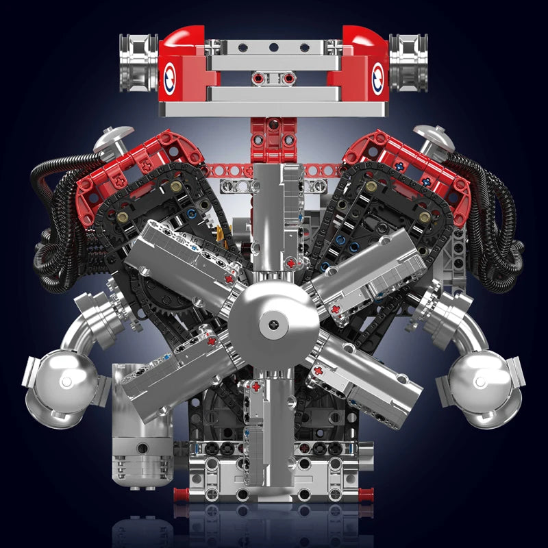 Technic Auto V12 Engine Model