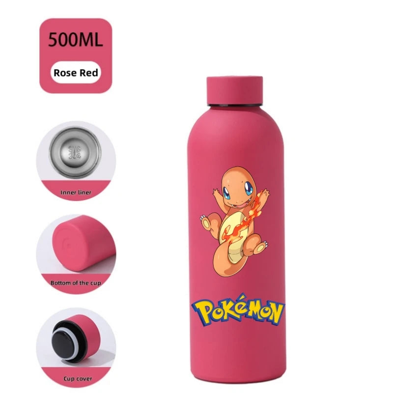 Insulated Pokemon Bottle 500ML