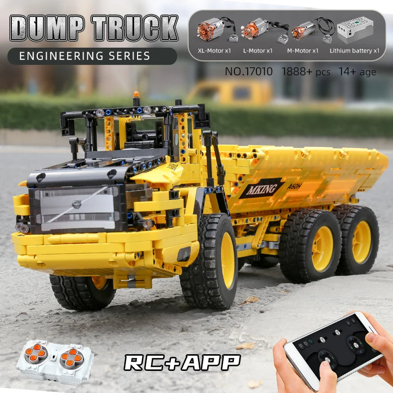 Technic Remote Control Dump Truck