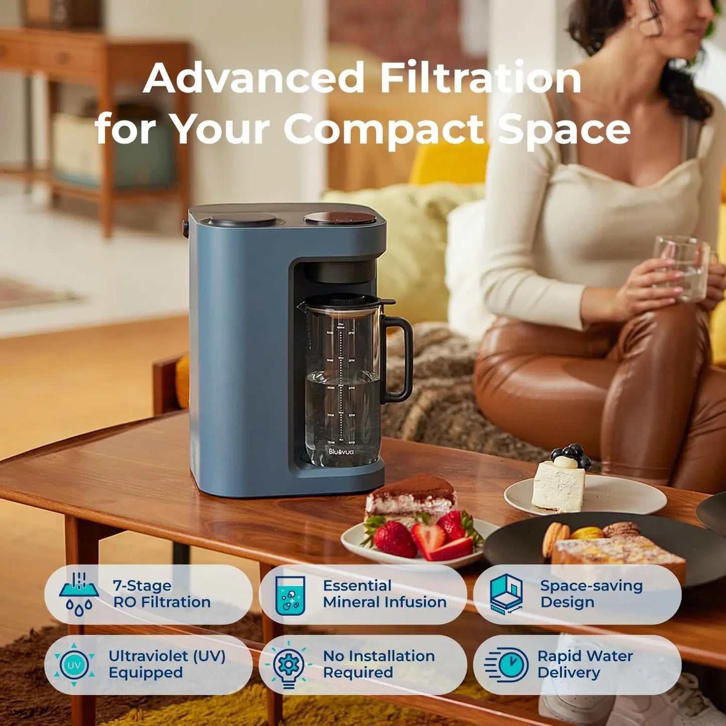 Countertop Reverse Osmosis Water Filter System