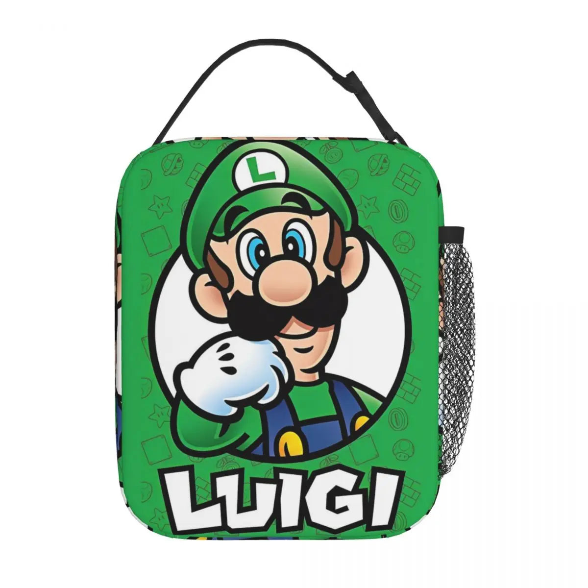 Insulated Mario or Luigi Lunch Bag