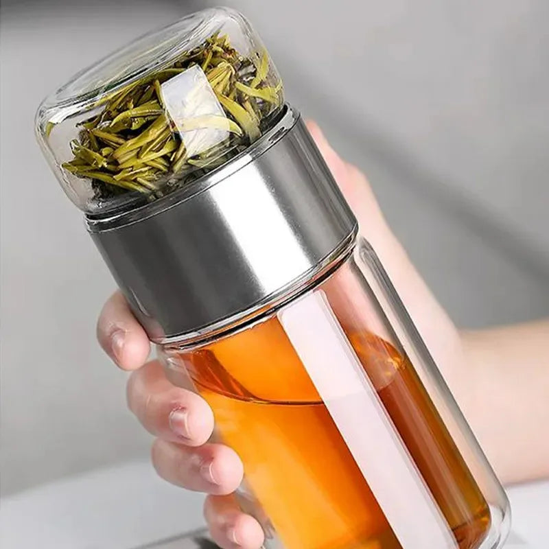 Borosilicate Glass Infuser Bottle