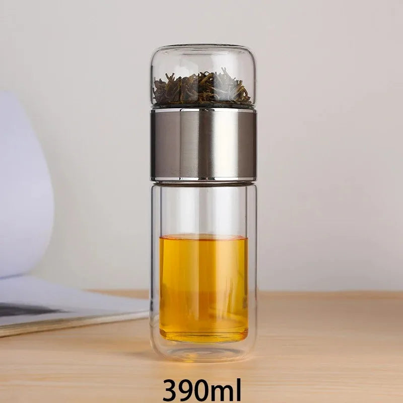 Borosilicate Glass Infuser Bottle