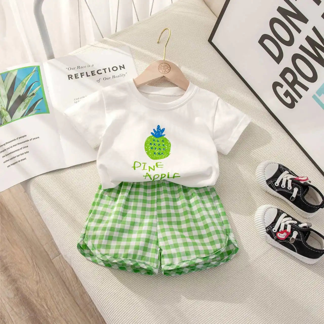 Fruit & Gingham Cotton Sets