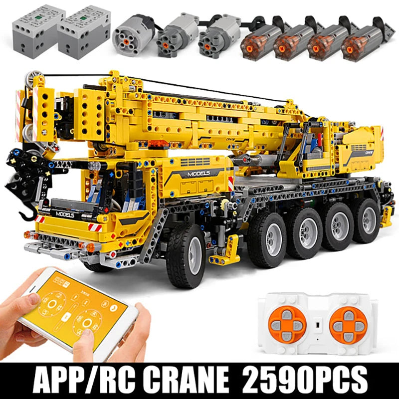 Remote Control Mobile Crane