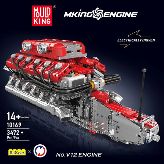 Technic Auto V12 Engine Model