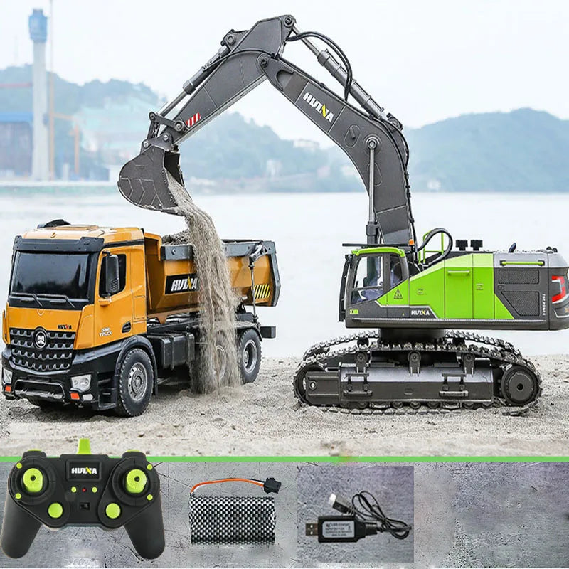 1/14 RC Excavator Dumper & Excavator