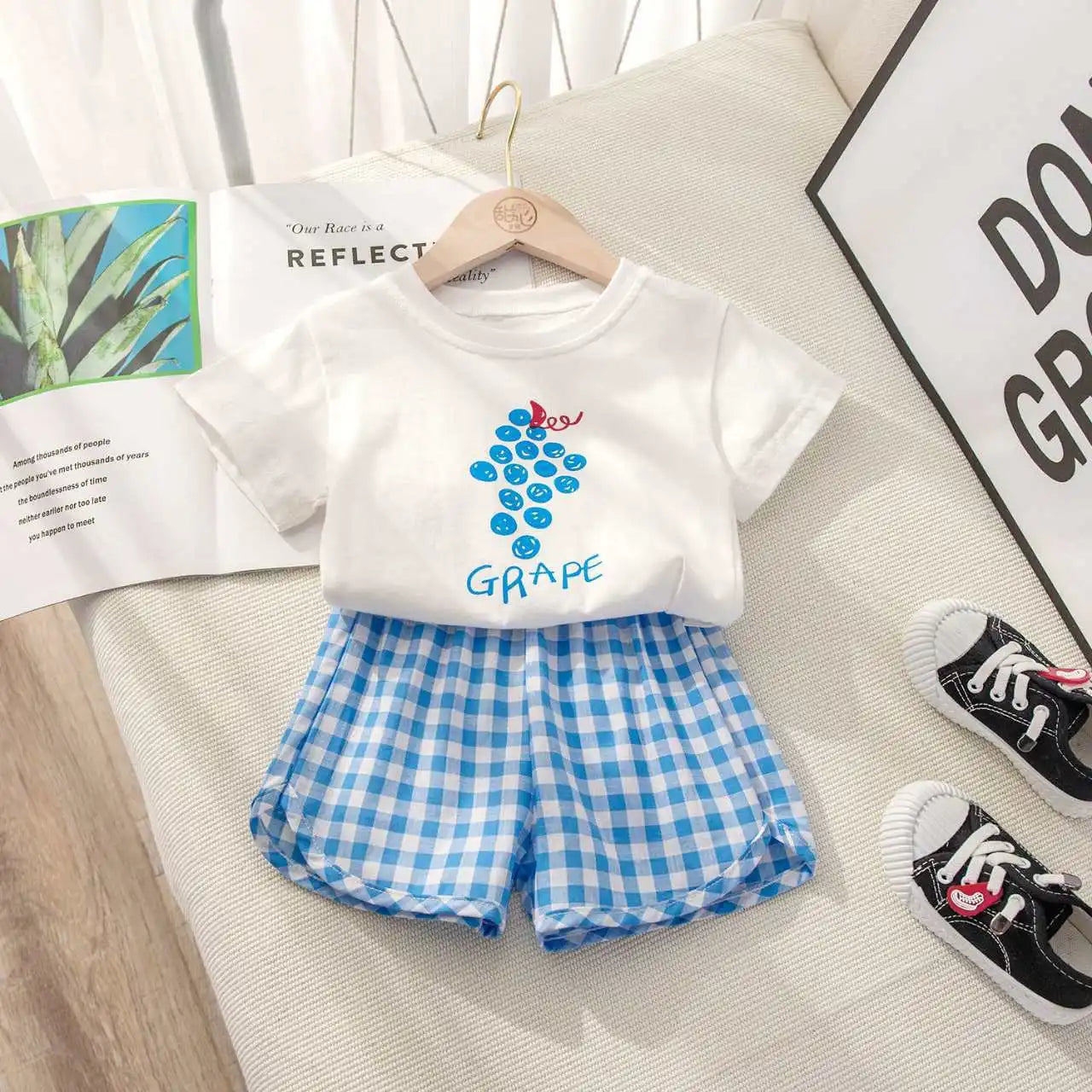 Fruit & Gingham Cotton Sets