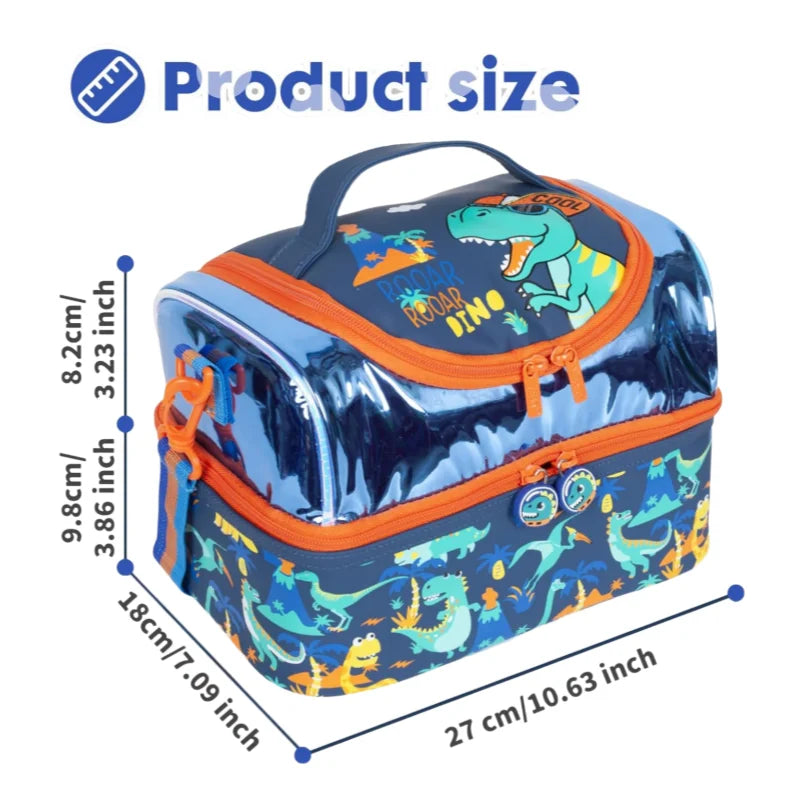 Insulated Dinosaur Lunch Box