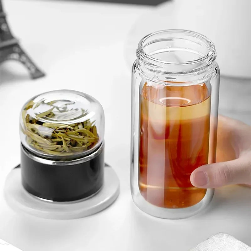 Borosilicate Glass Infuser Bottle