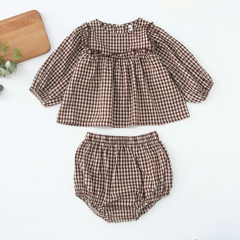 Organic Gingham Set