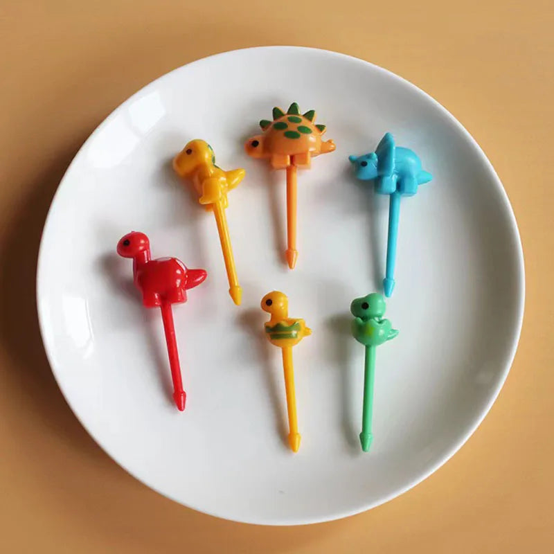 Food Picks/Forks - Dinosaur