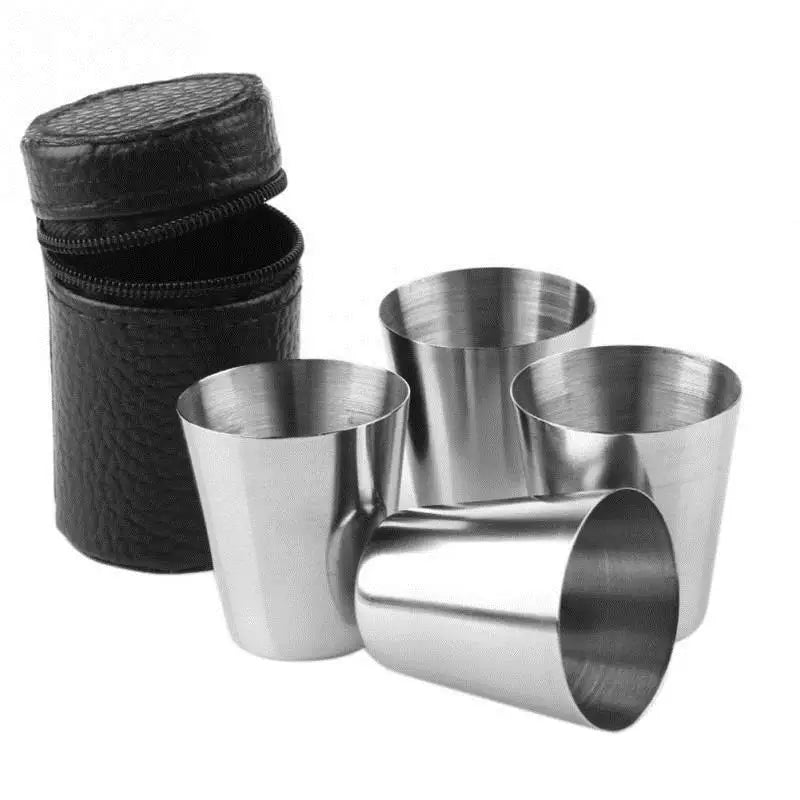 Mini Travel Stainless Steel Cup Set