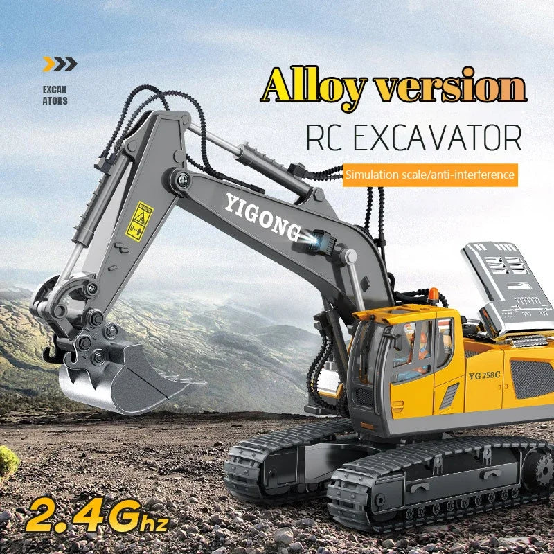 RC Alloy Remote Control Excavator