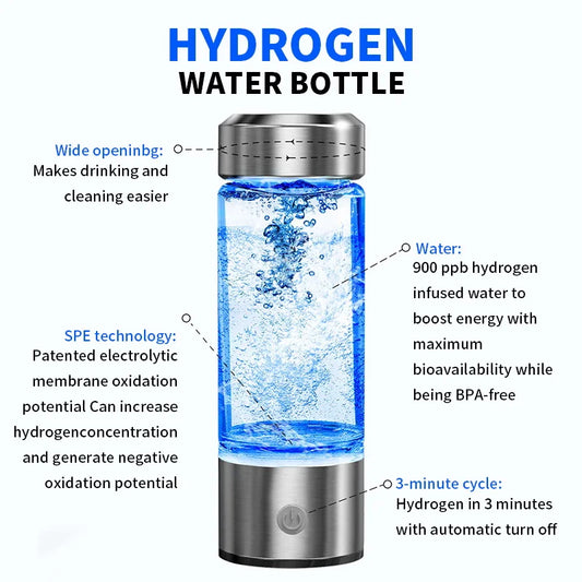 Stainless Hydrogen Water Bottle