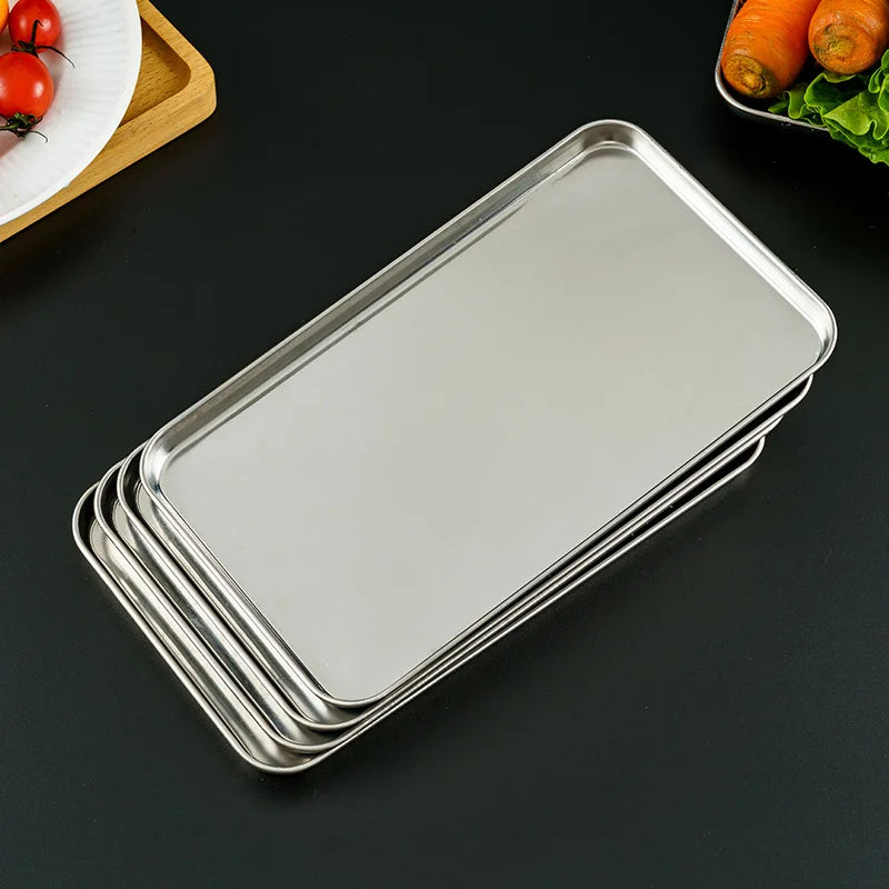 Rectangle Stainless Steel Tray