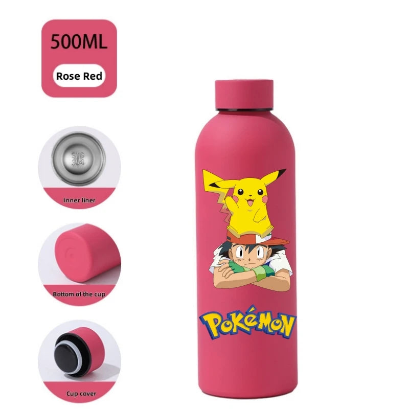 Insulated Pokemon Bottle 500ML