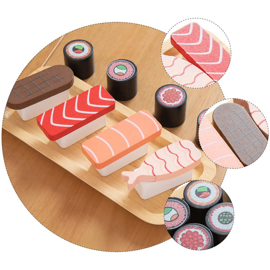 Wood Sushi Set