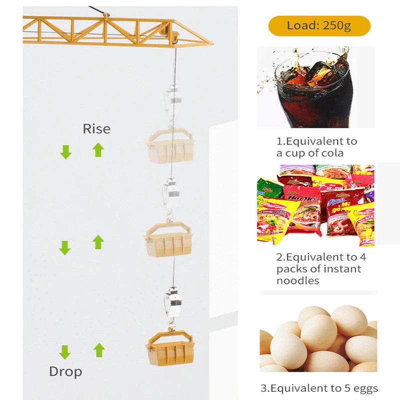 128CM Remote Control Excavator Tower Crane