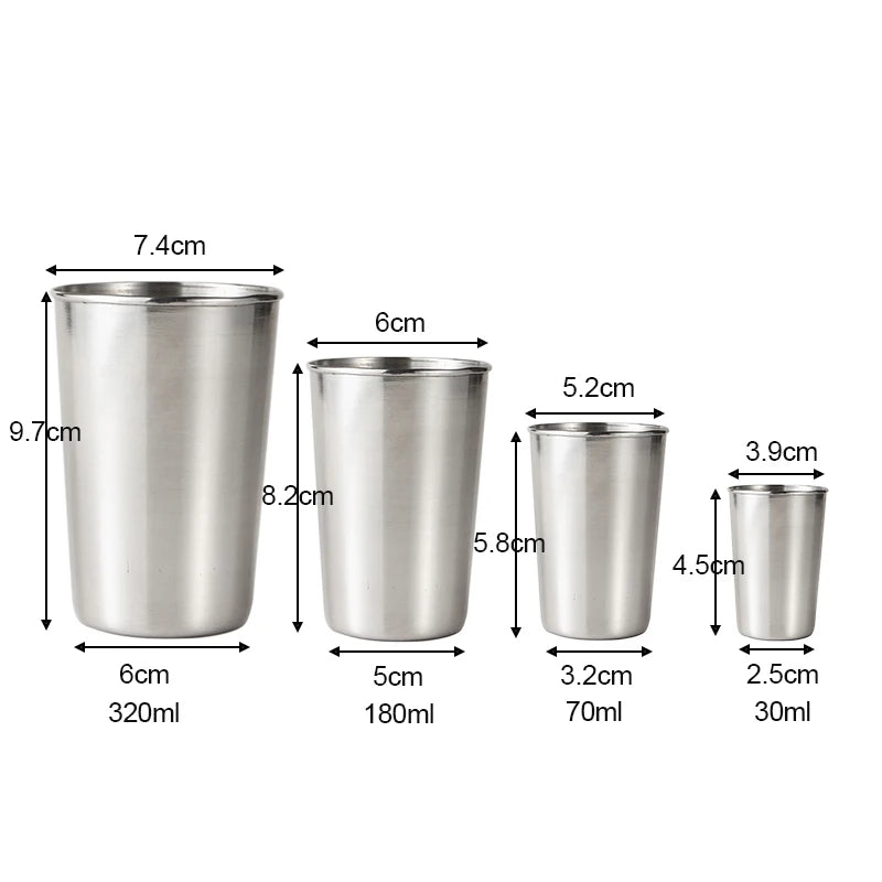 Stainless Steel Cups