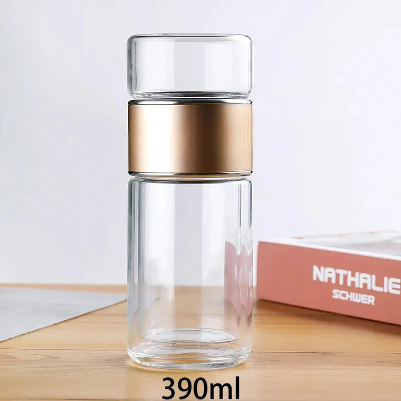 Borosilicate Glass Infuser Bottle