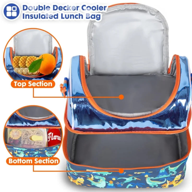 Insulated Dinosaur Lunch Box