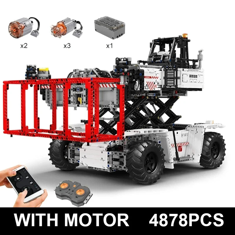 Container Truck Building Model Set