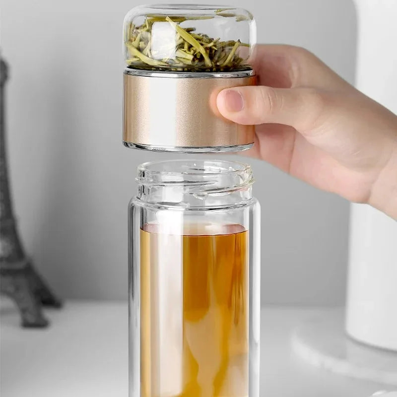 Borosilicate Glass Infuser Bottle