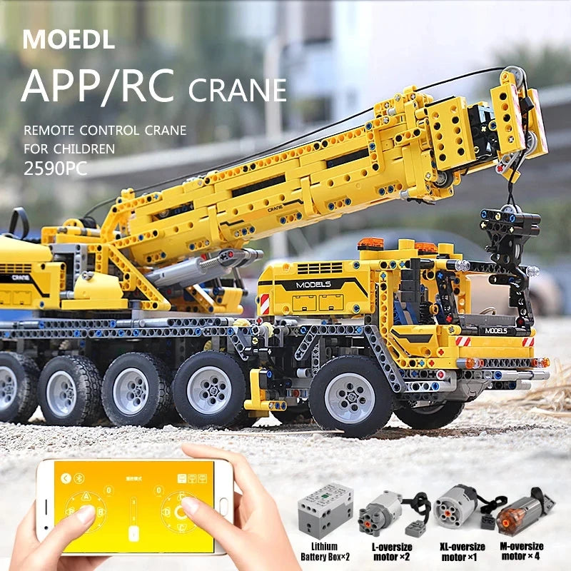 Remote Control Mobile Crane